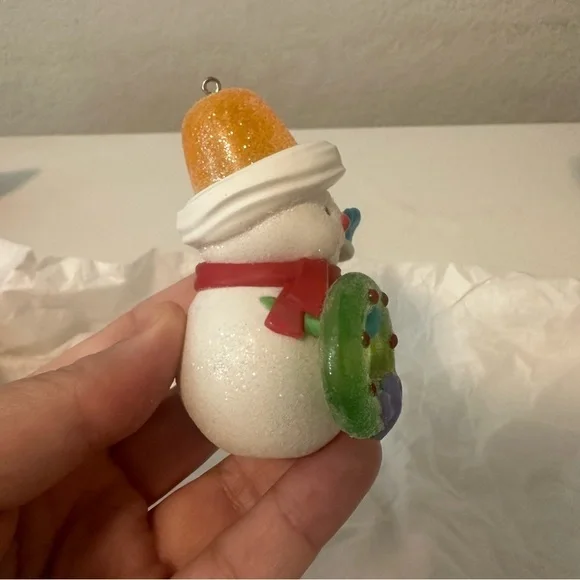 2019 Sweet Snowman Hallmark Keepsake Ornament Limited Edition Rare - Picture 6 of 12
